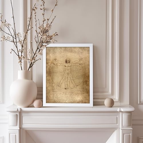 Classic Leonardo Da Vinci Poster