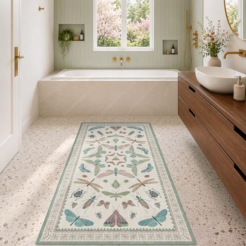 Washable 3x6 Area Rug for Kitchen (18 Sq Ft)