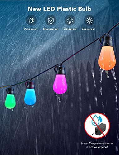 Smart Outdoor String Lights H7015 (48 Foot)