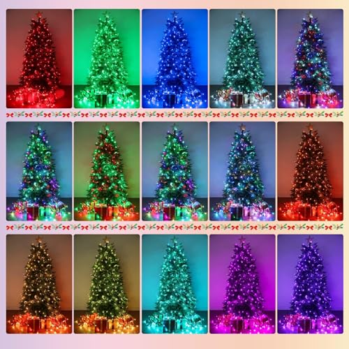 66FT 200 LED RGB Smart Halloween Lights Outdoor Color Changing (66 Foot)