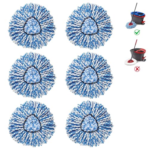 2 Tank Mop Heads Replacements for O (30 Ounce)