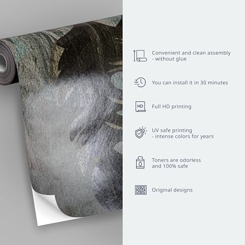 Wall Mural World Map 193x138 in (10 Count)