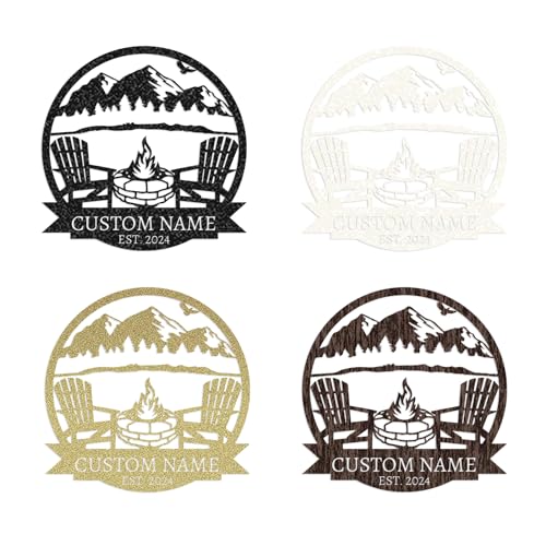 Personalized Camping Signs