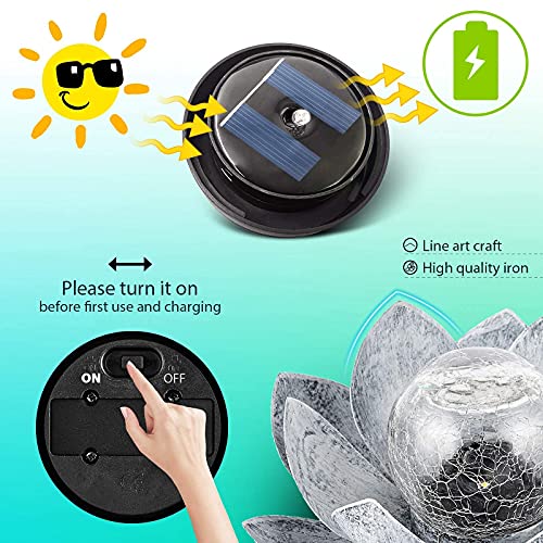 Garden Solar Light Outdoor (2 Count)
