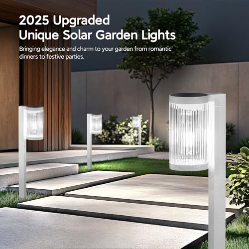 Solar Pathway Lights Outdoor (6 Count)