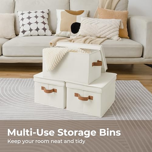 Closet Storage Bins (3 Count)