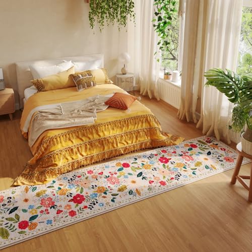 Long Hallway Runner Rug 2'7"x14' Washable (36.4 Sq Ft)