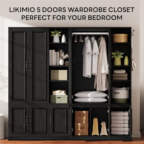 Armoire Wardrobe Closet 70" H