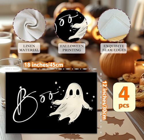 Funny Halloween Placemats Set of 4 (4 Count)