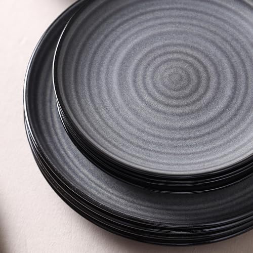 Dua 4 Piece Dinner Plate Set Stoneware (4 Count)