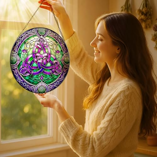 Stained Glass Window Hanging