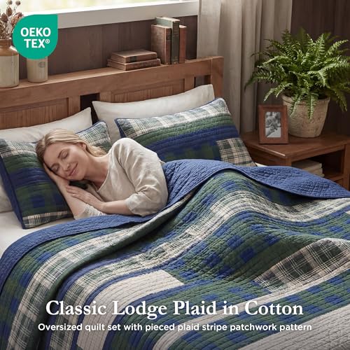 WOOLRICH Spruce Hill Reversible Quilt Set