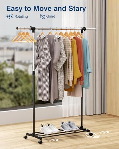 Deluxe Adjustable Garment Rack