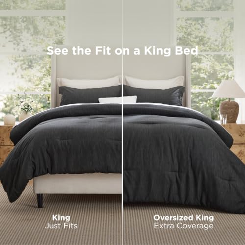 Charcoal King Size Comforter Set