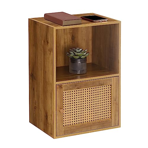 Xtra Storage Boho Weave 1 Door Cabinet 16.5"