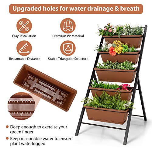 5 Tier Vertical Garden Planter