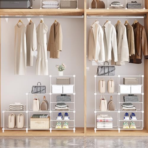 Closet Organizer 8 Cube Storage Shelves