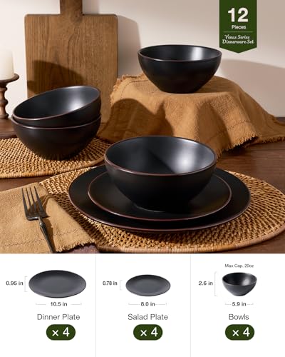 Venus Plates and Bowls Sets (12 Count)