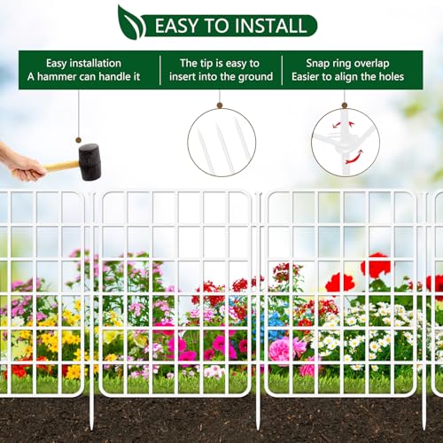 13ft x 17in Garden Fence Animal Barrier (2652 sq inch sq inch)