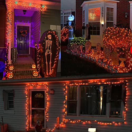 Orange Halloween Lights