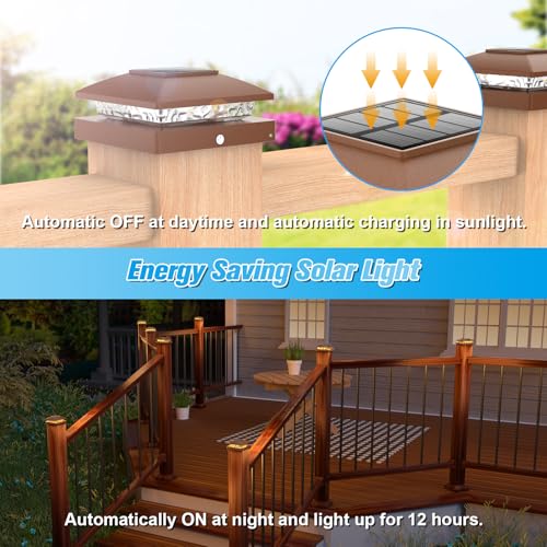 4x4 Solar Post Cap Lights (16 Count)