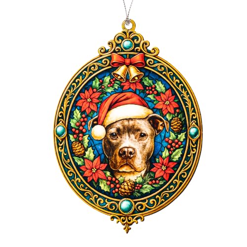 Pitbull Ornament