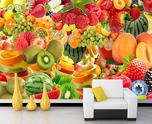 Fruit Cocktail wall Mural Wallpaper 178" x 117"