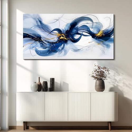 Canvas Wall Art For Living Room Wall Decor For Bedroom Office Wall Decoration Abstract Ink Painting Artwork Room Aesthetic Home Decor 20x40 In