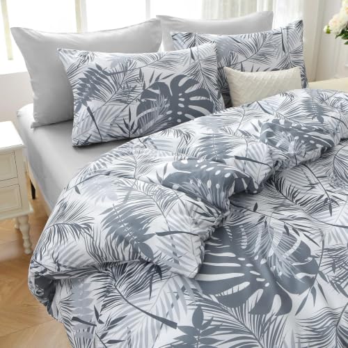 Black&Grey Bed in a Bag King 7 Pieces