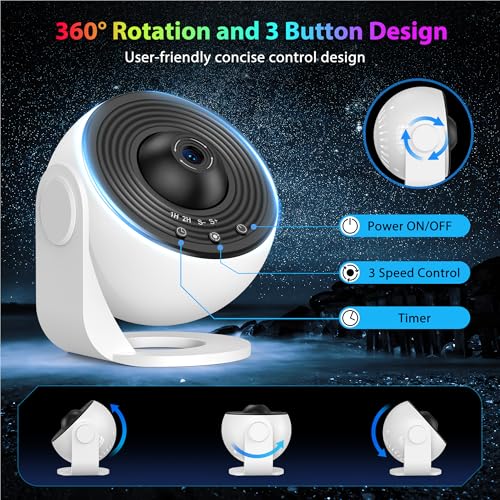 Galaxy Projector for Bedroom