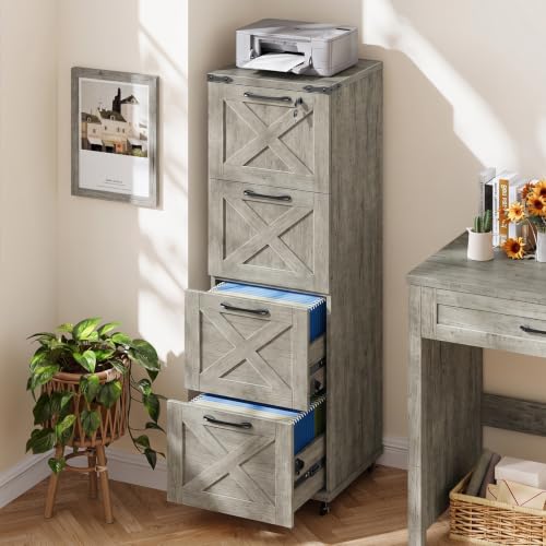 Office Filing Cabinet with 4 Drawers