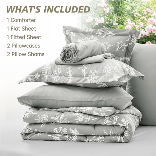 Silver Grey Full Comforter Set