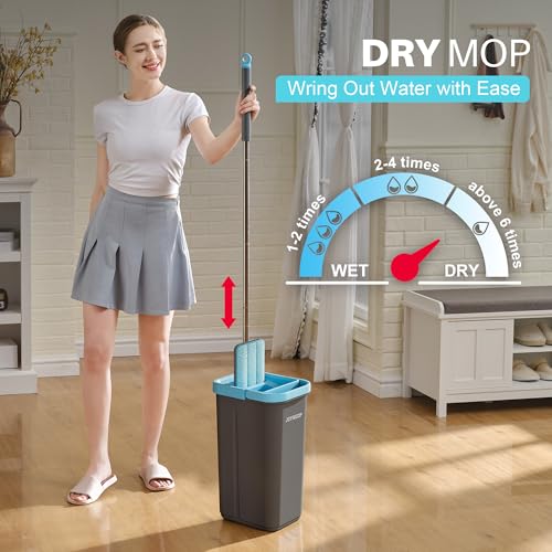 Mop and Bucket Set with Wringer