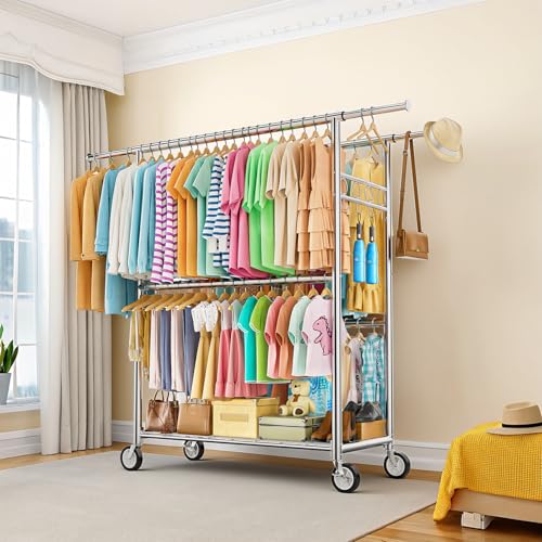 Heavy Duty Clothes Rack Load 1060LBS