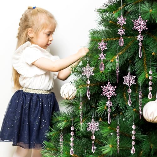 Crystal Christmas Tree Ornaments (32 Count)