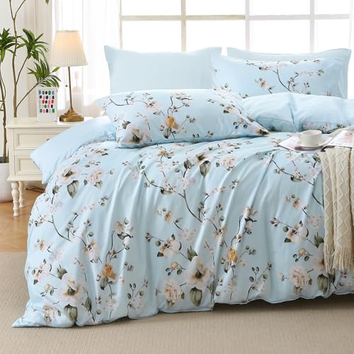 Ceiba Blue Bed in a Bag Queen 7 Pieces