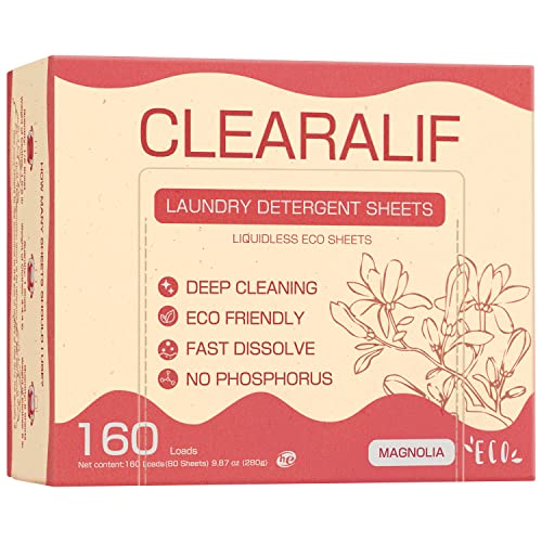 Laundry Detergent Sheets Up to 160 Loads (80 Count)