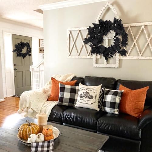 Black Artificial Flower Garland Fake Rose Vines Hanging Rose Vines