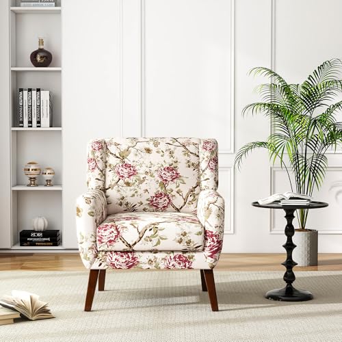 Floral Accent Chair (2 Count)