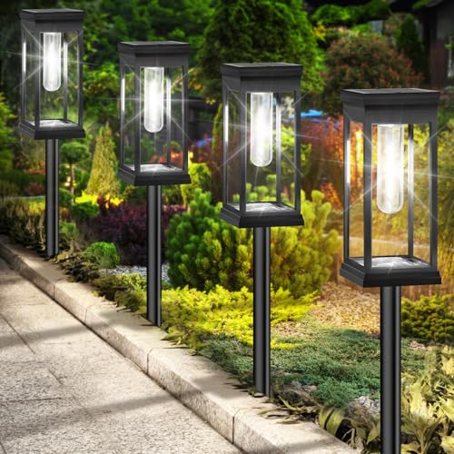 12 Pack Solar Pathway Lights Outdoor (12 Count)