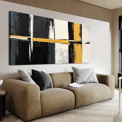 Canvas Wall Art for Living Room Modern Abstract Art Wall Decor 24"x48"