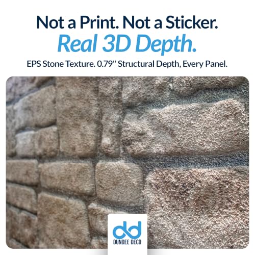 3D Wall Panels Faux Brick (10 Count)