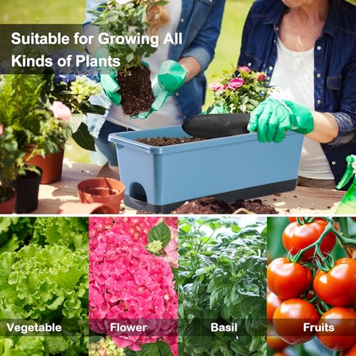Window Box Planter 8 Pcs (8 Count)