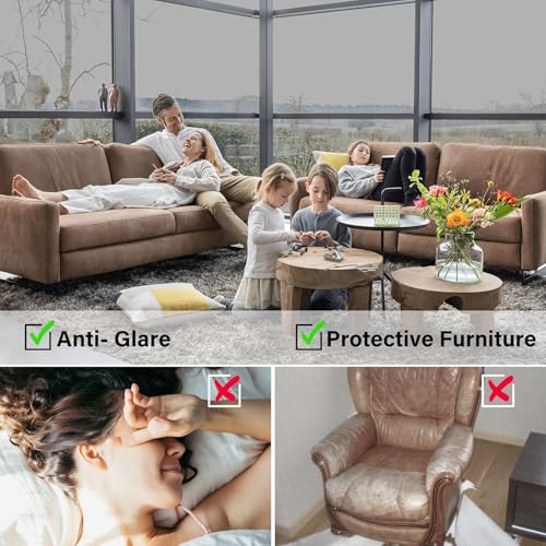 One Way Window Privacy Film Sun UV Blocking