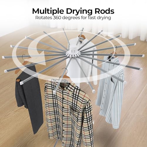 4 Legged Clothes Drying Rack Foldable