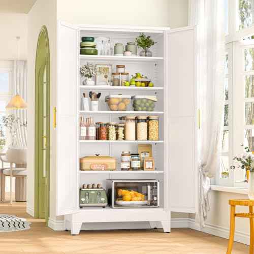75.2" Tall Metal Storage Cabinet
