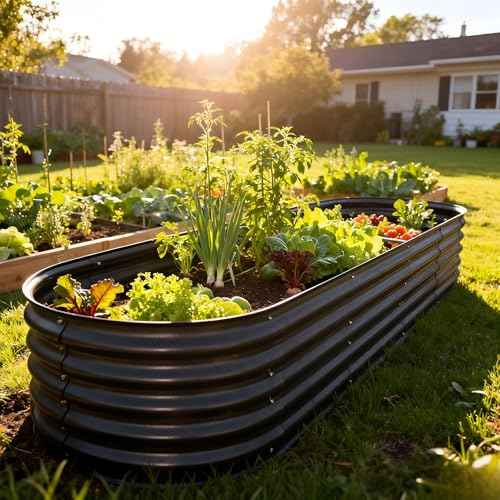 8x2 Galvanized Raised Garden Bed