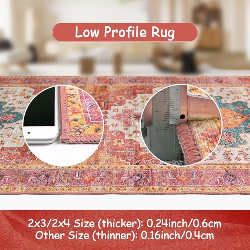 Ultra Thin Washable Runner Rug (2 Sq Ft)