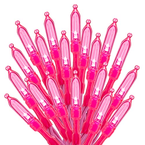 Pink Mini Christmas Lights