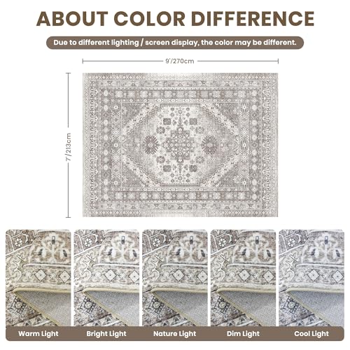 7x9 Area Rugs for Living Room (63 Sq Ft)